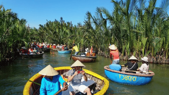 Cam Thanh Coconut Village And Basket Boats