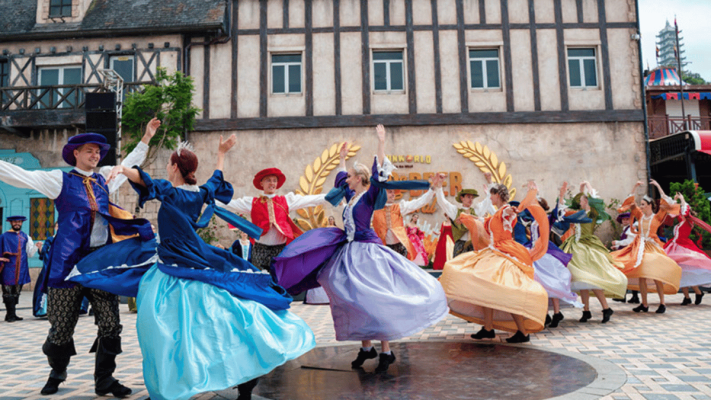 Street Festival at Bana Hills