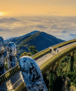 Golden bridge - Bana Hills tour from Da Nang