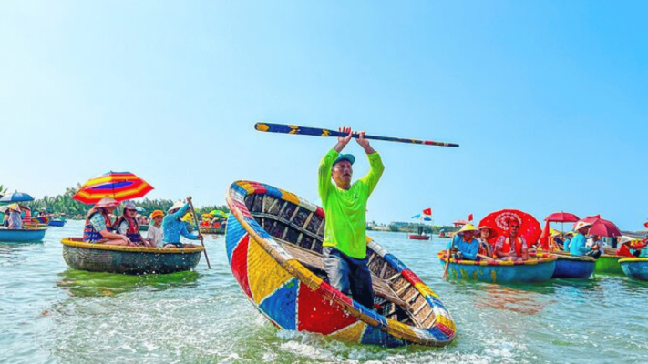 Admire the basket boat performance