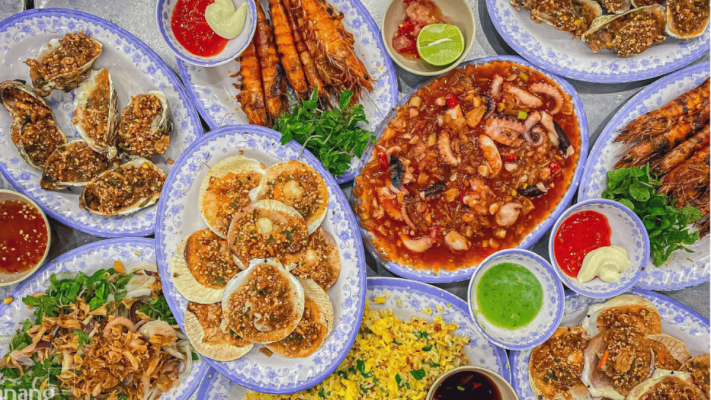 Enjoy fresh seafood of cham island