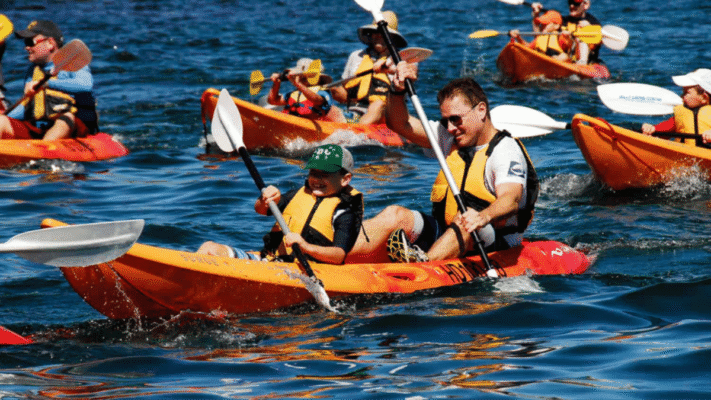 Participate in water sports at An Bang beach 
