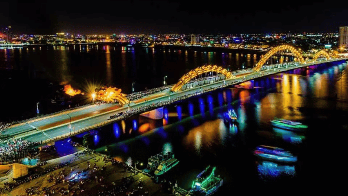 Dragon Bridge - things to do in danang