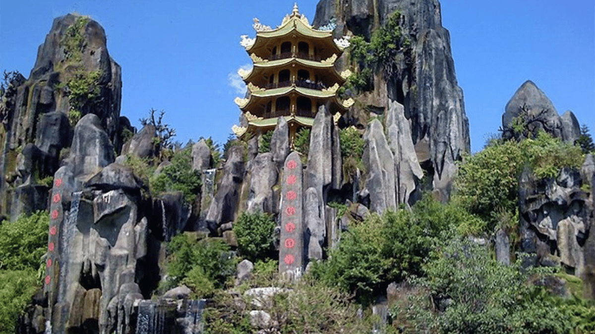 Overview of Marble Mountains