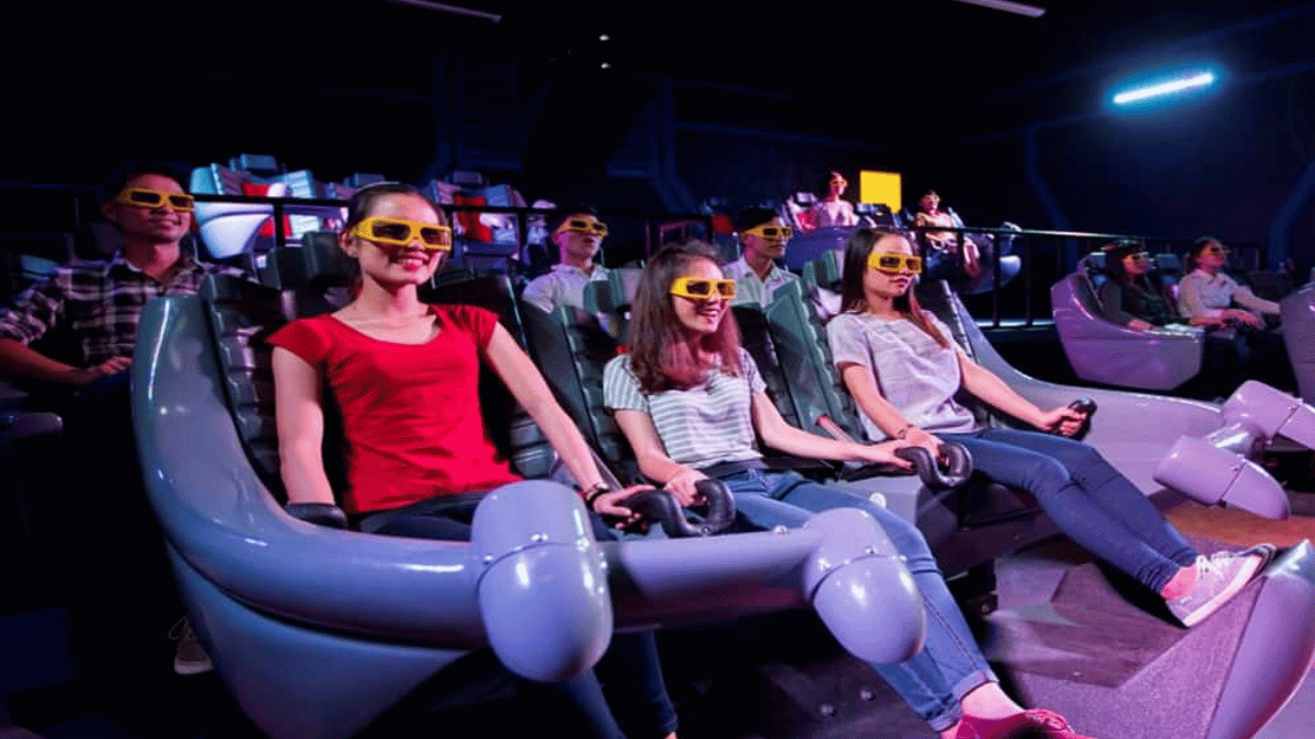 Unique cinema experience at Fantasy Park Ba Na Hills